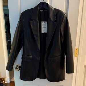 Zara Women's Black Blazer Jacket - NWT